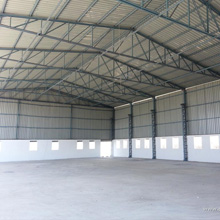 Prefabricated industrial shed